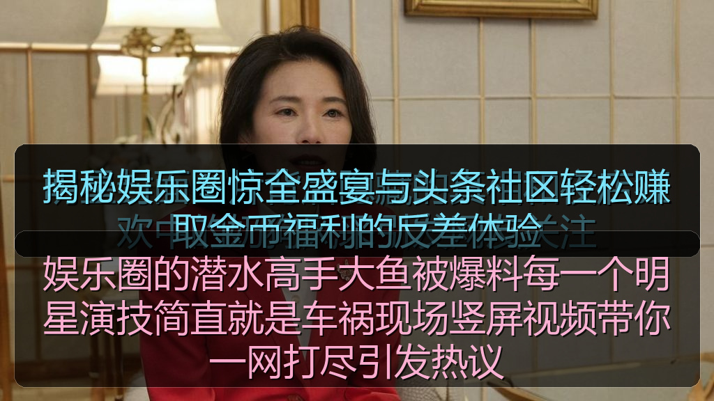娱乐圈的潜水高手大鱼被爆料每一个明星演技简直就是车祸现场竖屏视频带你一网打尽引发热议