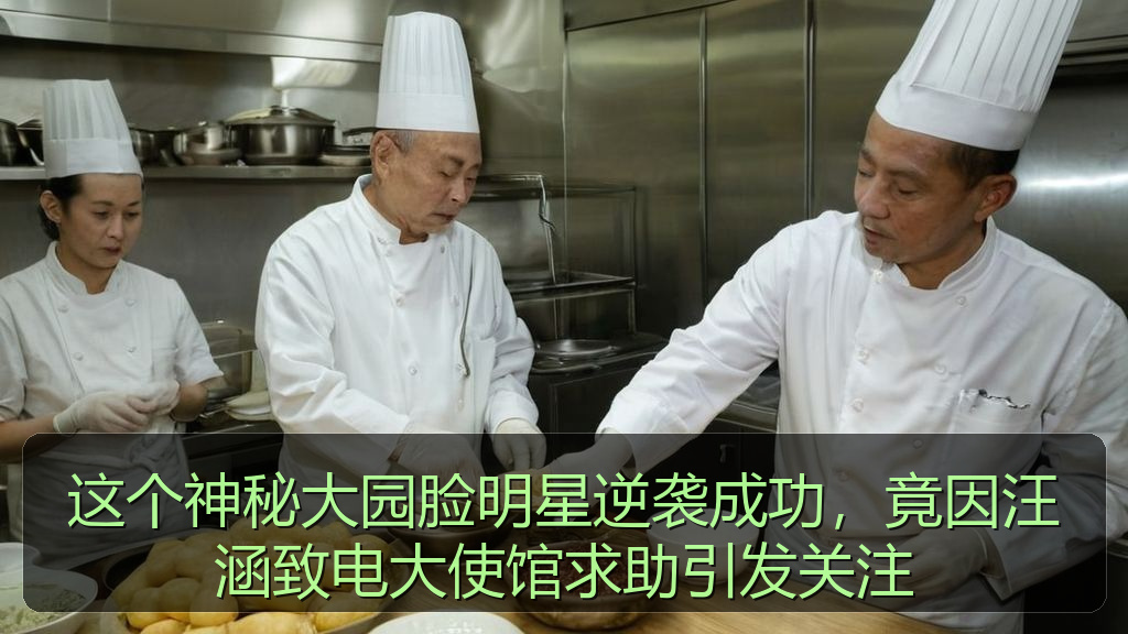 这个神秘大园脸明星逆袭成功，竟因汪涵致电大使馆求助引发关注