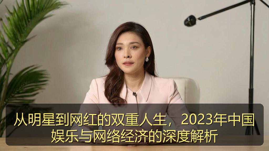 从明星到网红的双重人生，2023年中国娱乐与网络经济的深度解析